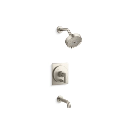 Kohler Rite-Temp Bath And Shower Trim Kit 1.75 GPM in Vibrant Brushed Nickel T35918-4G-BN